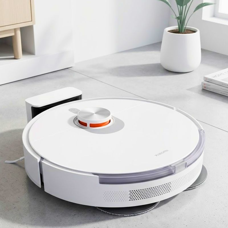 robô aspirador xiaomi s20+ 6000pa com mop giratório